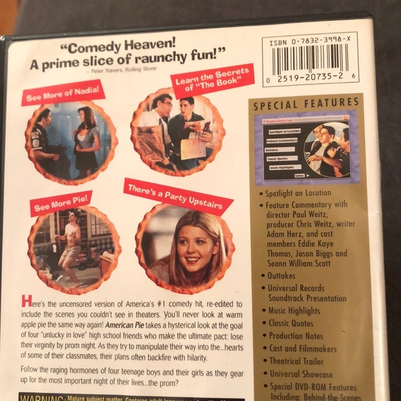 American Pie Unrated Collectors Edition - Picture 2 of 4